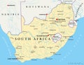 South Africa Political Map