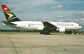 South African Airways Boeing B-767-226R ZS-SRC CN 23180 LN 99 .