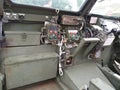 South African Defense Force Military Interior of Tactical Vehicle, Johannesburg, South Africa