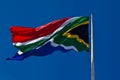 South African flag.