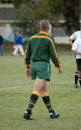 South African football referee Royalty Free Stock Photo