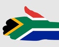 South African handshake Royalty Free Stock Photo