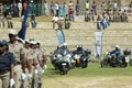 South African Police Services, SAPs, Bikes with officers