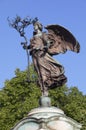 South African War Memorial, Cathays Park, Cardiff, Wales Royalty Free Stock Photo