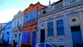 Brazil, Salvador de Bahia, colorful facade of house