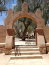 South America Chile Atacama Dessert Religious Architecture San Pedro Latino Culture Cultural Heritage Christian Catholic Church Royalty Free Stock Photo