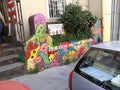 South America Chile Valparaiso Graffiti Mural Cuellimangui Cerro ConcepciÃÂ³n CafÃÂ© Vocare Street Art Gallery