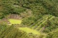 South America - Peru, Inca ruins of Choquequirao Royalty Free Stock Photo