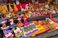 Idols and dolls at mercado de las brujas in Bolivia