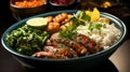 Delicious Brazilian Food - Savory Gastronomy and Authentic Recipes Food Photography, Generative AI