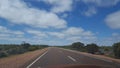 South australi out back highway Royalty Free Stock Photo