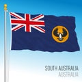 South Australia flag, state and territory, Australia, Oceanian country