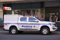 South Australia police vehicle in Adelaide South Australia