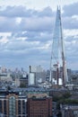 Tourists on the Tate Modern Observation Deck on the top of the New Switch building extension