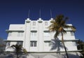 South Beach Art Deco hotel Miami. Royalty Free Stock Photo