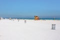 South Beach Lifeguard Stand Royalty Free Stock Photo