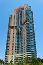 South Beach luxury condominium building in Miami, Florida