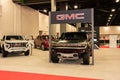 Miami International Auto Show: Miami International Auto Show: Showcasing all new ALL-American insane popular Hummer trucks.