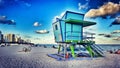 South beach or south beach? Royalty Free Stock Photo