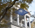 South Carolina Flag on Antebellum Home