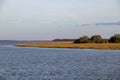 South Carolina low country landscape in autumn Royalty Free Stock Photo