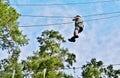 South carolina myrtle beach skypark activity Royalty Free Stock Photo