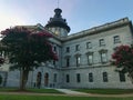 The South Carolina Statehouse from Gervais Street Side