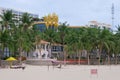 SOUTH CHINA HOTEL on the Dadonghai Beach on the tourist island of Hainan