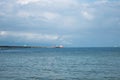 South China sea view from Port Dickson Royalty Free Stock Photo