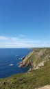 South Coast Cliffs, St Pierre Du Bois, Guernsey Channel Islands Royalty Free Stock Photo