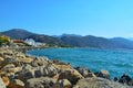 South coast of Crete, Paleochora, Greece Royalty Free Stock Photo
