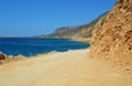 South coast of Crete, Paleochora, Greece Royalty Free Stock Photo