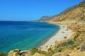 South coast of Crete, Paleochora, Greece Royalty Free Stock Photo