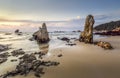 South Coast NSW early morning light on the beach