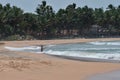 Fisherman on the shores of the Indian Ocean.