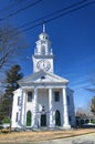 South congregational church kennebunkport Maine Royalty Free Stock Photo