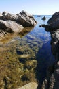 South Corsica, holidays by the water on the island of beauty Royalty Free Stock Photo