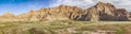 South Dakota Badlands Panorama Royalty Free Stock Photo