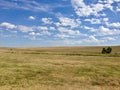 South Dakota grassland landscape in summer Royalty Free Stock Photo