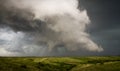 South Dakota Thunder Storm Royalty Free Stock Photo