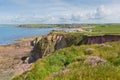 South Devon coast towards Thurlestone South Devon England UK from Hope Cove Royalty Free Stock Photo