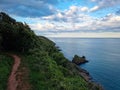 South Down Cliff St Mary's Bay Brixham , South Devon Coast uk