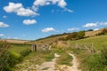 South Downs Summer Landscape Royalty Free Stock Photo
