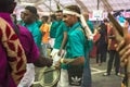 Asia/Singapore - Feb 8 2020 : Hindu festival of Thaipusam is celebrated on the full moon day in the Tamil month of Thai. It`s a Royalty Free Stock Photo