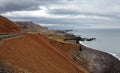 South east Iceland volcanic coast