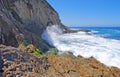 South end of Thousand Steps Beach, Laguna Beach, CA Royalty Free Stock Photo