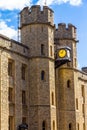 South face of the Waterloo Block. Tower of London
