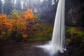 South Falls in Autumn, Silver Falls State Park, Oregon