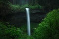 South Falls waterfall at Silver Falls State Park Royalty Free Stock Photo