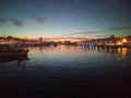 South france Marseille marina boat Royalty Free Stock Photo